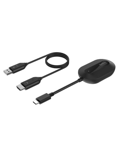 Belkin ConnectAir Wireless HDMI Display Adapter for USB C Laptop, Tablet