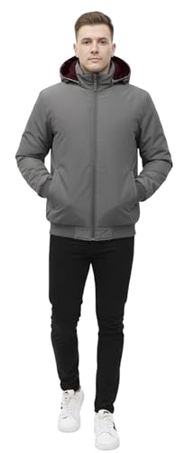 Image of Quark Export Quality Reversible Puffer Jacket in GLD Material best for Winterwear /Hiking /Biking /Camping /Mountaineering /Racing /Climbing /Tracking(Control Temperature up to 3 Degree Celsius.)(3C)