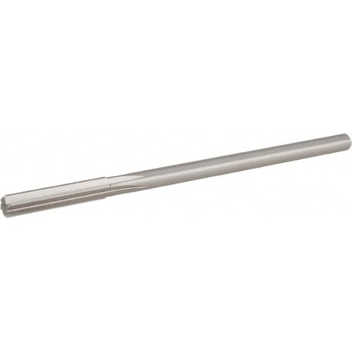 Hertel Chucking Reamer, RH, 5/16" Diameter, Cobalt Steel, Straight-Cylindrical Shank, 6" OAL, 1-1/2" Flute Length