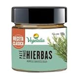Paté de Finas Hierbas | Selección BIO | Formato Grande 180g | Textura Untable | Bouquet Aromático Natural | Alta Fidelidad Nutricional | Vegano