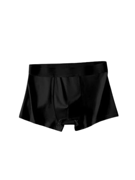 Men's Plain Boxer Briefs Soft Stretchable Breathable Underwear | Sweat Absorbent Quick-Dry Innerwear for Men | Comfortable Regular Fit Trunks (Pack of 3)-image-17