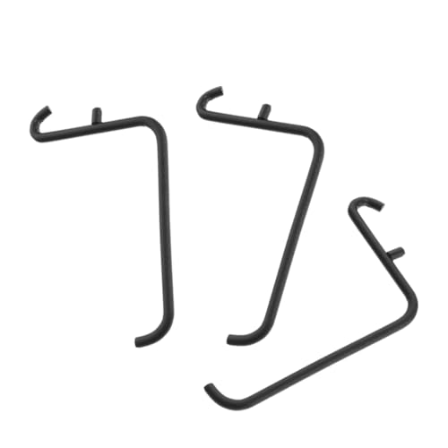 DOITOOL Garage Wall Hooks 3 Pack Metal Pegboard Accessories Desk Organizer Tool Holder