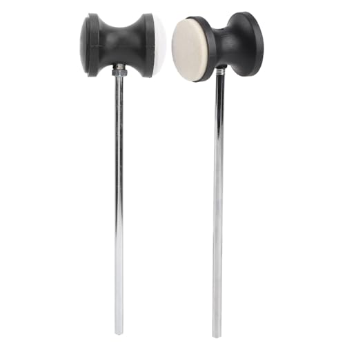 2Pcs Drum Kit Mallet para pedal de batería miniatura 5