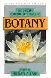 Hardcover The Concise Oxford Dictionary of Botany Book