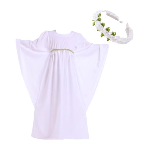 Disfraz de ángel para niña vestido carnaval S miniatura 1