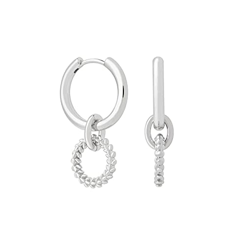 Boucle d'oreille cartilage géométrique WaQiH pour le look de bureau