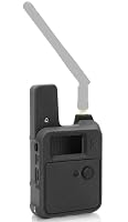 Meshnology Gehäuse für Wio Tracker L1 Entwicklungsplatine Geräteset – 3000 mAh Akku GPS-Modul Antenne All-in-Gehäuse Displayschutzfolie Schale mit Typ-C-Schnittstelle (N37 Version, Schwarz) – Ansicht 1