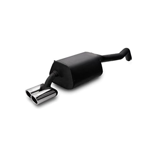 Escape deportivo AutoStyle de 70 mm en acero inoxidable de alta resistencia
