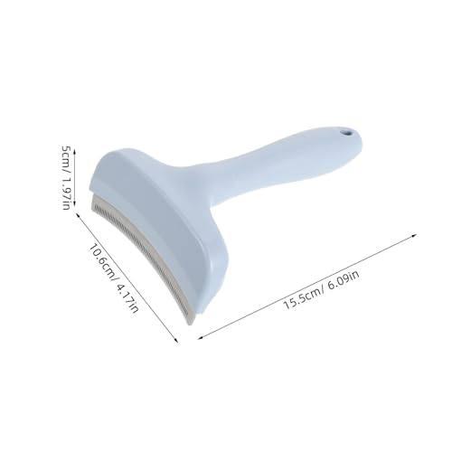 Accessoires de toilettage DOITOOL peigne démêlant brosse chat chien bleu ciel