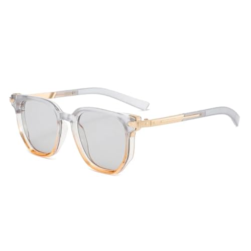 Lunettes de soleil retro pour stopper l'éblouissement en ville avec style degrade mixte