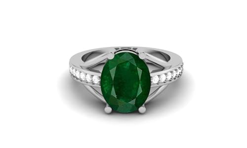Image of LMDPRAJAPATIS 925 Sterling Silver Antique Art Deco Birthstone Women Jewelry For Her