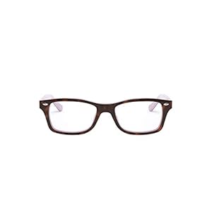 Ray-Ban 0RY 1531 3700 48 Lunettes de Soleil, Marron (Topo Havana on Violet), Mixte Enfant