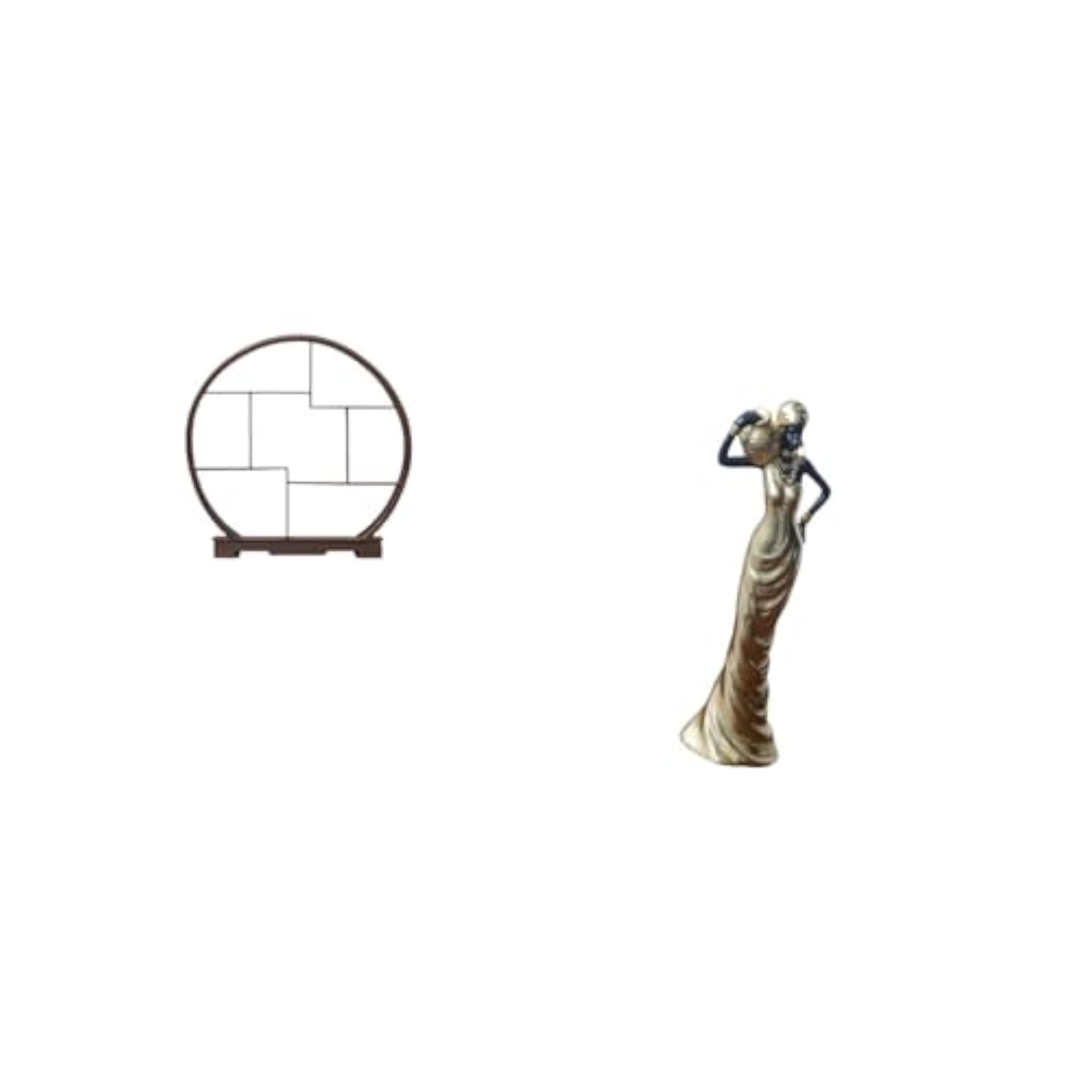 Wooden Display Rack for Home and Office Decor