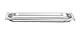 HENDI Gastronormbehälter, Temperaturbeständig von -40° bis 300°C, Heissluftöfen-Kühl- und Tiefkühlschränken-Chafing Dishes-Bain Marie, Stapelbar, GN 1/3, 325x176x(H) 20mm, Edelstahl, 0,8 Liter