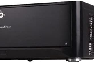 Silverstone Technology GD06B Classic HTPC-Desktop Case with Two Front USB 3.0 Ports - Black