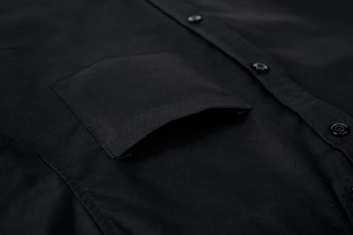 Boys Oxford Short Sleeve Dress Shirts Button Down Woven Casual Collared4