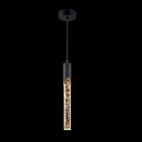 Lampe à Suspension LED en Cristal pour Éclairer les Escaliers Sombres de Villa
