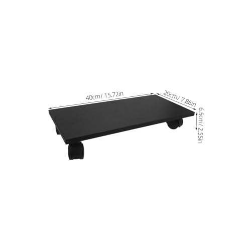 Soporte para CPU DOITOOL con ruedas, diseño simple y superficie lisa, para colocar bajo escritorio miniatura 2