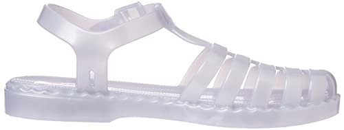 Sandália Barbie DUO Aranha Meninas, BRANCO PEROLADO, 30