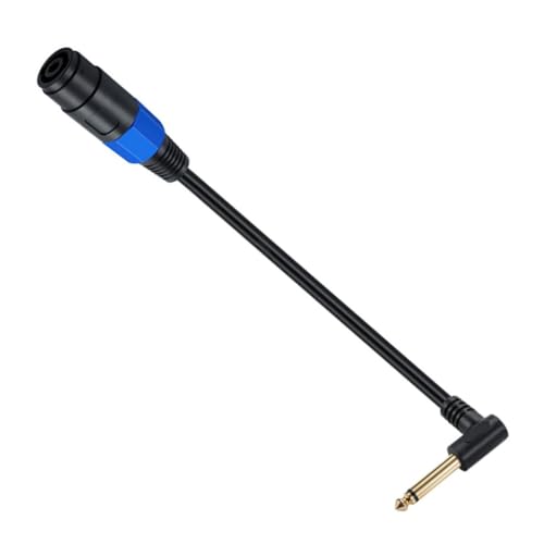 Wegiwuca Speaker Cable Speakon Female to 6.35mm 1/4