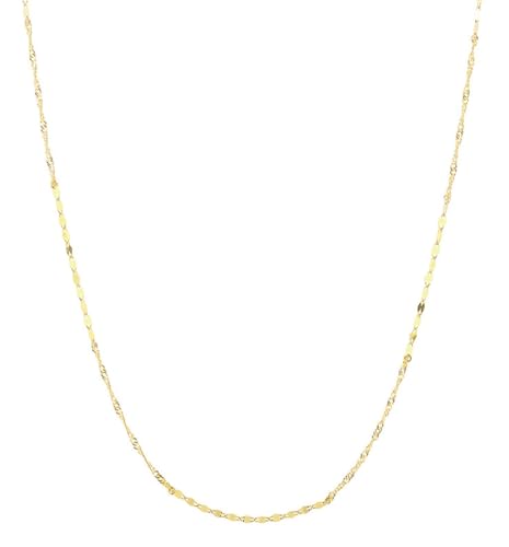 [�A�g���X] 24�� �l�b�N���X ���� �`�F�[���̂� 42cm �����ǌ��荏��t �X�N�����[ �y�^�� �`�F�[�� ���f�B�[�X �� �S�[���h 24K k24 �n�� sn