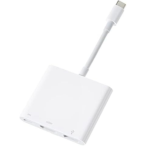 Adaptador multipuerto de USB-C a AV digital de Apple Cover