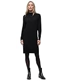 Street One Turtleneck Strickkleid Black 46