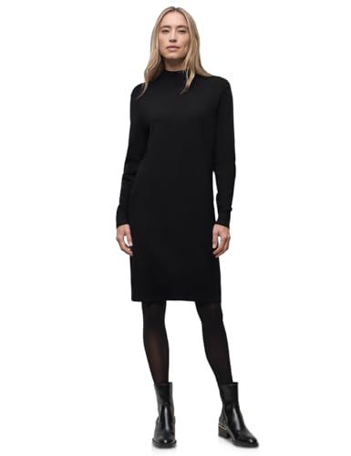 Street One Turtleneck Strickkleid Black 38