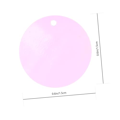 TEHAUX 1 Pacote/45G Sinfonia Buraco Pendurado Arco-Íris Copo Lantejoulas Iridescente Bordado Redondo