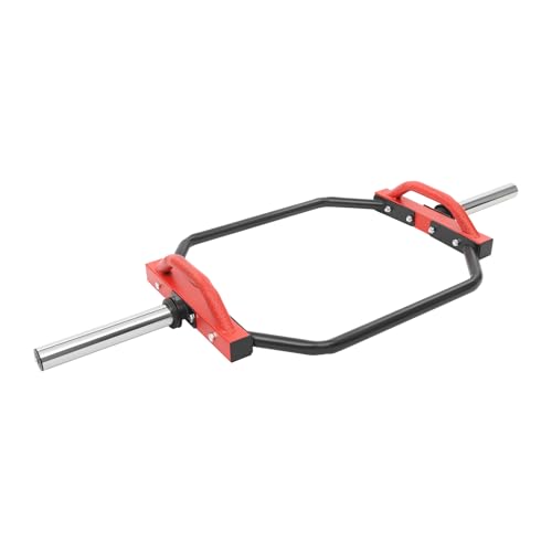 Barbell Olympische Fallstange, Hex Bar Trap Bar aus Stahl, Sechseckige...