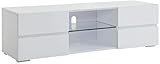 Coaster Home Furnishings 4-Drawer TV Console Glossy White