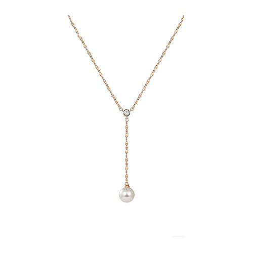 Collier à pampilles en argent 925 maille fine et pendentifs minimalistes pour femme