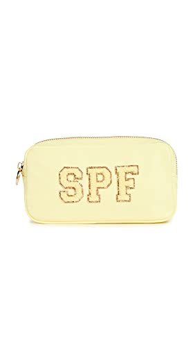 Stoney Clover Lane Women's SPF Small Pouch, Banana/SPF, Yellow, One Size