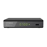 STRONG SRT 8119 Decoder Digitale Terrestre DVB-T2 HDMI con Display per lo switch off e nuovo standard di trasmissione televisiva. HEVC 265 T2. PER MERCATO ITALIA