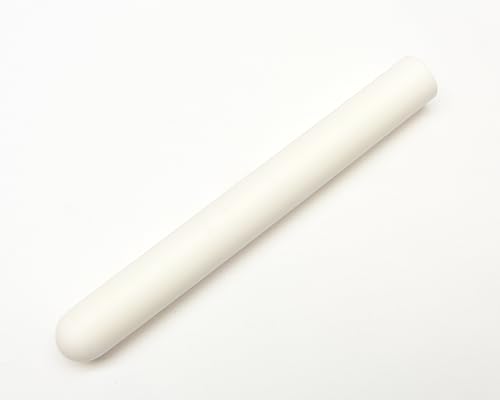 High Temperature Ceramic Protection Tube Sheath for K-Type Thermocouple for Kiln Furnace for Pottery, Glass Fusing, Metal Working 8 inch Long