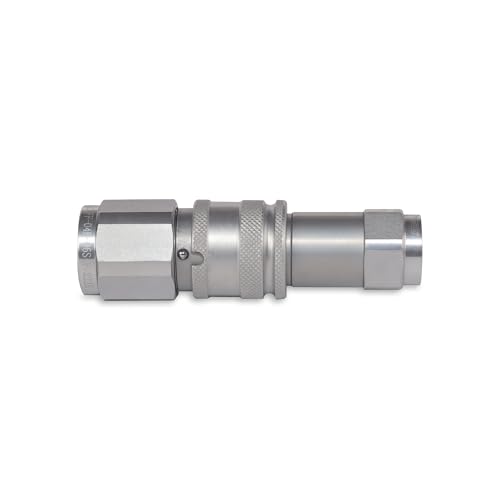 Image of 1 /4″ Flat Face Hydraulic Quick Couplers Set - 3 /8″ SAE Port