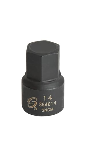 Sunex 364614 3/8-Inch 14-mm Drive Stubby Impact Hex Driver