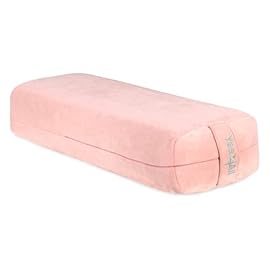 Yes4All Yoga Bolster for Restorative Yoga/Meditation Cushion with Triple-Layer Sponge