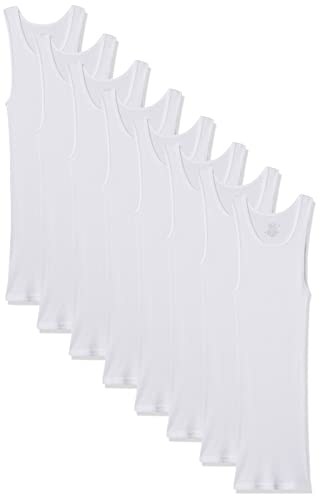 Catálogo de Camisetas de tirantes - los preferidos. 43 Fruit Of The Loom Sv8p25m, Camisetas De Tirantes Hombre, Blanco, CH