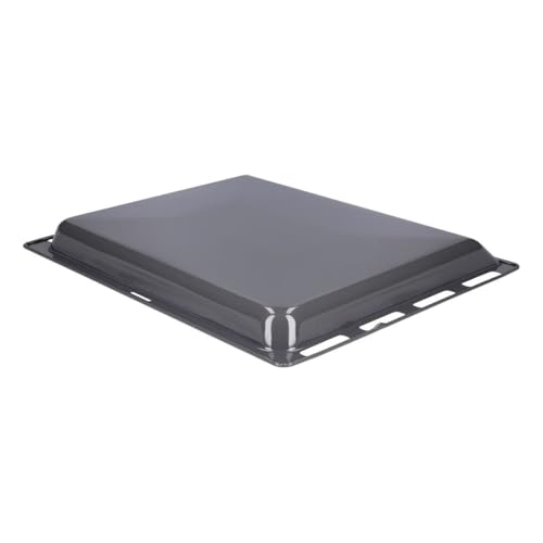 Bosch Orijinal Siemens Balay ocak fırın pişirme tepsisi kek tepsisi evrensel tava 465 x 375 x 39 mm emaye piroliz geçirmez 3HB HA HB HBA HBG HBL HBM HBN HBR HC HCA HCE HCL HCR HE HEA için 00.574.912 574.912