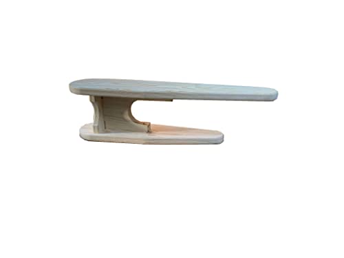 ESTRUCMADER - Tabla para Planchar Mangas - Madera Artesanal - Color Natural Cover