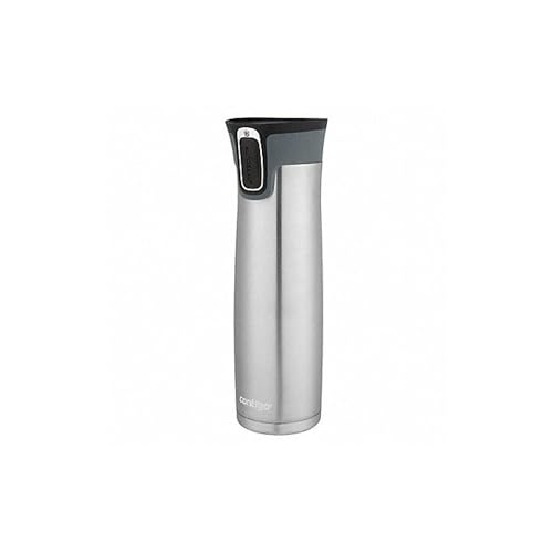 Contigo AUTOSEAL West Loop 1.1 Vaccuum-Insulated Stainless Steel Travel Mug, 24 oz, Stainless Steel