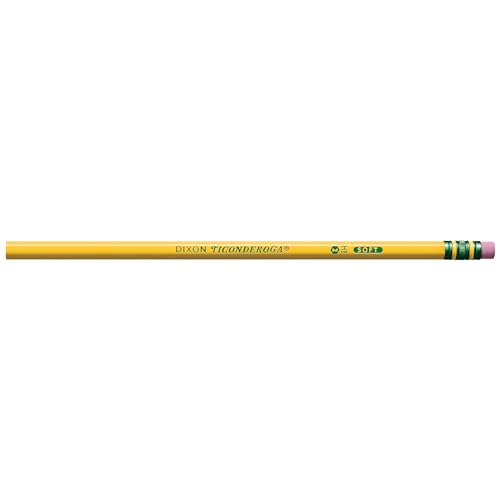 Image of Ticonderoga Wood-Cased Pencils, #2 HB Soft, Yellow, 72 Count | Ideal for writing, drawing, schoolwork, classrooms and office use