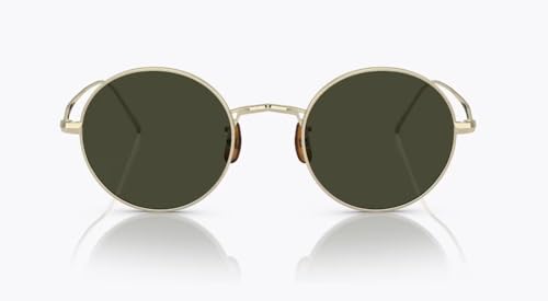Oliver Peoples G. Ponti-3 Sunglasses Soft Gold w/G-15 Polarized Lens 48-22-145MM 1293ST 48 5035P12