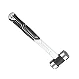 1Stück Praktischer Tischlerhammer mit Gummihandgriff Robuster Heavy Duty Hammer für Holzarbeiten Bau und Dekoration Rutschfester Griff für Optimalen und Reduzierte