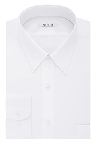 Van Heusen Men's BIG FIT Dress Shirts Poplin (Big and Tall)3