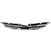 Tyrigion Grille Textured Black Shell and Insert Assembly Compatible with 2013 2014 Subaru Legacy 14906985