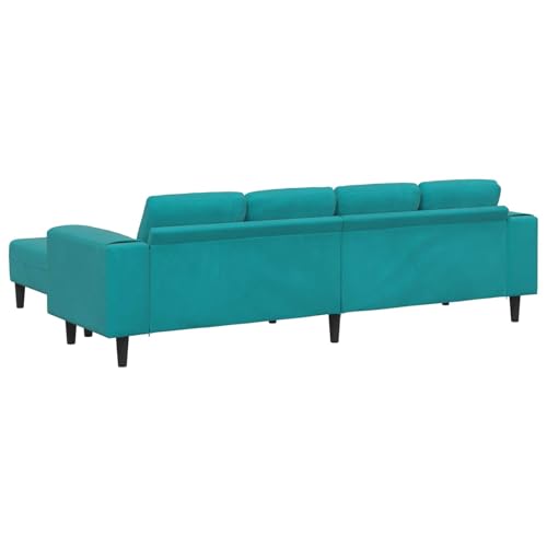 Sofá de sala turquesa de 3 piezas mobiliario moderno para salon ref 3335130 7