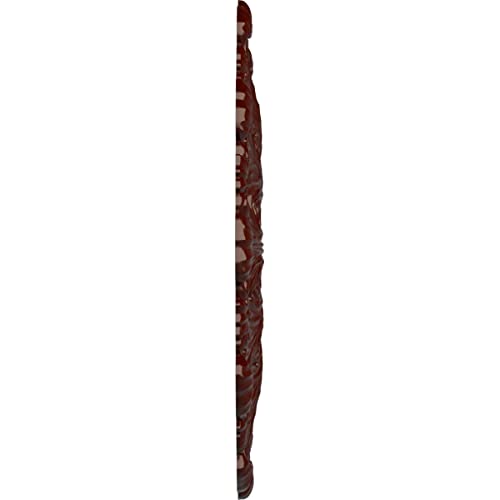 Image of Ekena Millwork CM31DUBMF 31 inchOD X 1 1 /2 inchP Durham Ceiling Medallion Fits Canopies Up To 4 1 /4 inch, Brushed Mahogany