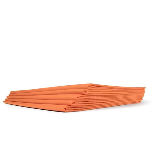 ACTIV Waschfaserlaken 120x210 cm orange, 5 Stück